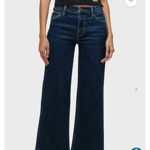 Rosalie Wide Leg Ankle Women's Wide-Leg Blue Jeans